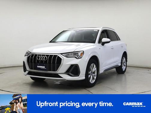 White 2022 Audi Q3 S-Line Premium Plus