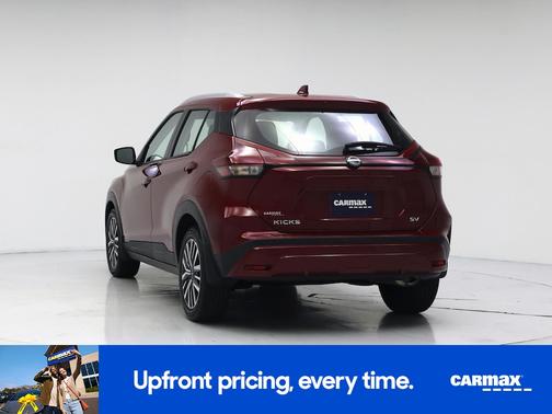 Red 2024 Nissan Kicks SV