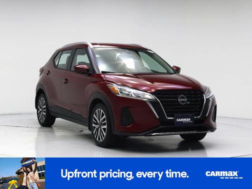 Red 2024 Nissan Kicks SV