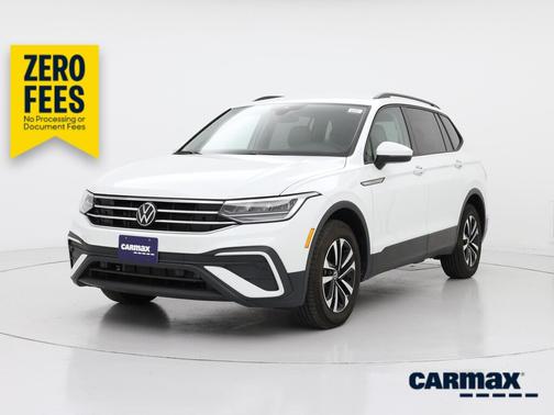 White 2024 Volkswagen Tiguan S