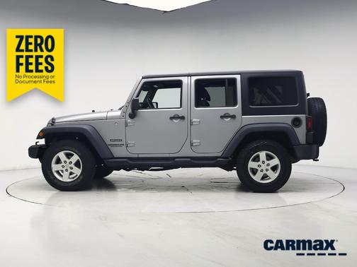 Silver 2015 Jeep Wrangler Unlimited Sport