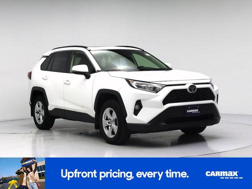 White 2020 Toyota RAV4 XLE