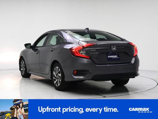 Gray 2017 Honda Civic EX
