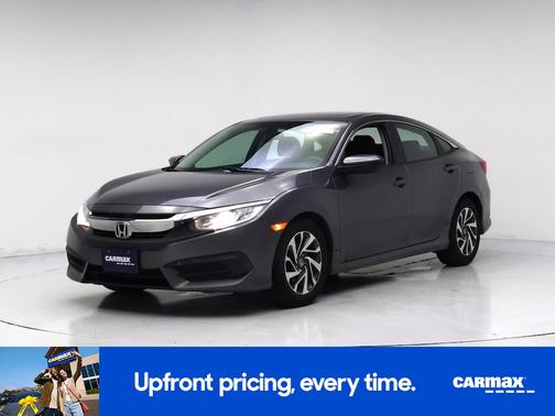 Gray 2017 Honda Civic EX
