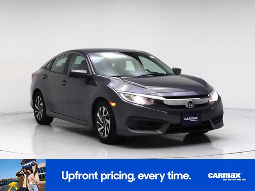 Gray 2017 Honda Civic EX