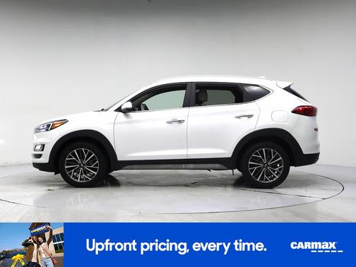 White 2021 Hyundai TUCSON Limited