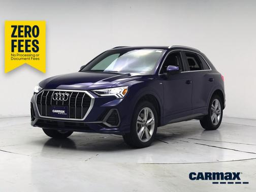 Blue 2022 Audi Q3 S-Line Premium Plus