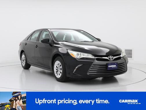 Black 2016 Toyota Camry LE