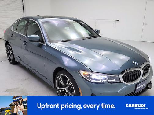 Blue 2021 BMW 330 I