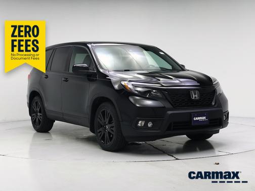Black 2019 Honda Passport Sport