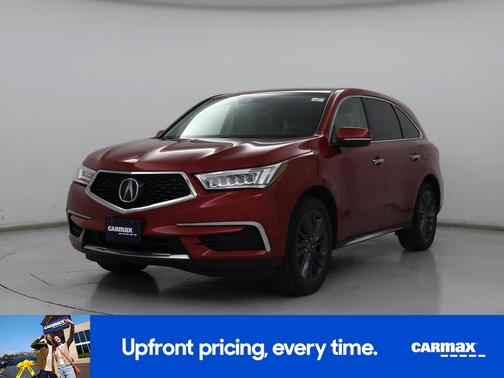 Red 2020 Acura MDX SH-AWD Technology