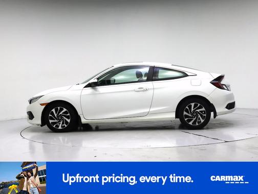 White 2016 Honda Civic LX-P