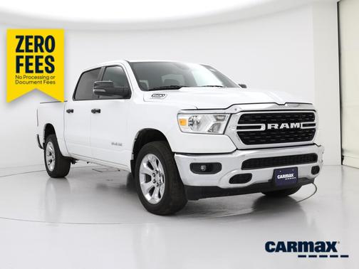 White 2023 RAM 1500 Bighorn