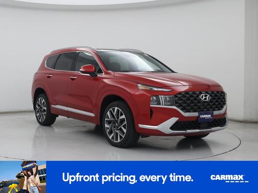 Red 2023 Hyundai SANTA FE Calligraphy