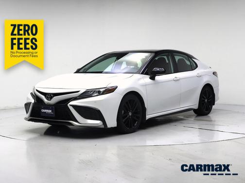 White 2023 Toyota Camry XSE