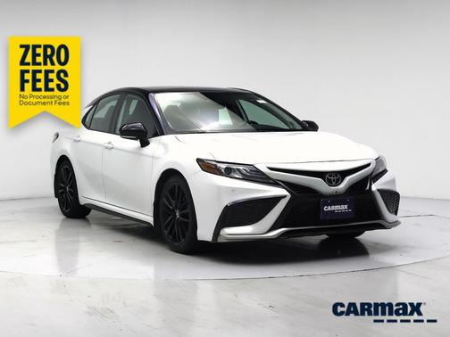 White 2023 Toyota Camry XSE