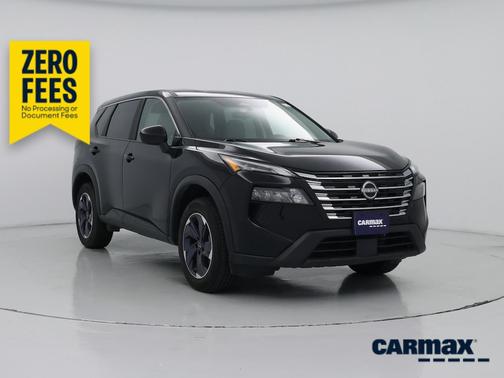 Black 2025 Nissan Rogue SV