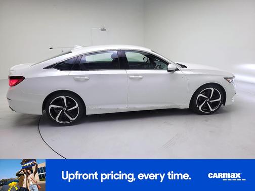 White 2019 Honda Accord Sport