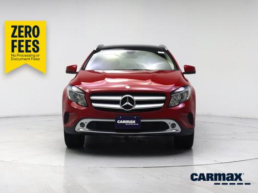 Red 2015 Mercedes-Benz GLA-Class