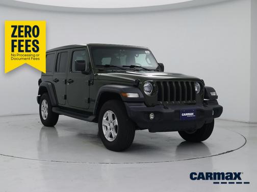 Green 2022 Jeep Wrangler Unlimited Sport S