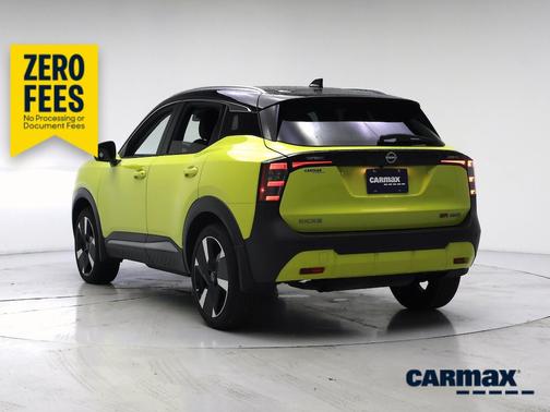 Yellow 2025 Nissan Kicks SR