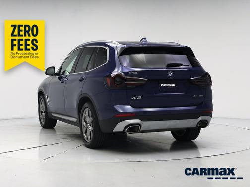 Blue 2022 BMW X3 XDrive30i