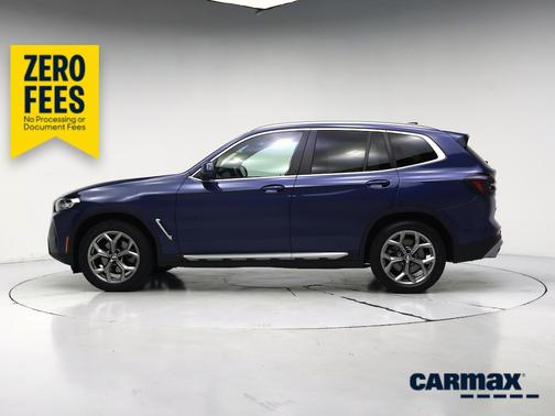 Blue 2022 BMW X3 XDrive30i