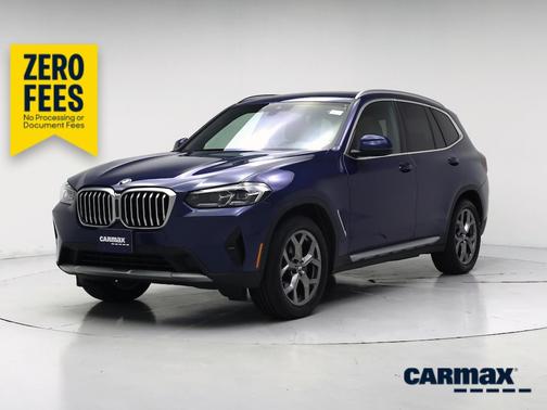 Blue 2022 BMW X3 XDrive30i