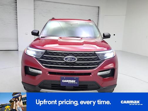 Red 2023 Ford Explorer XLT