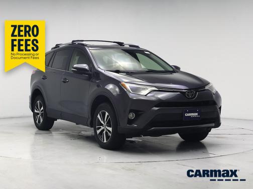 Gray 2017 Toyota RAV4 XLE