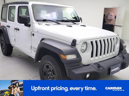 White 2019 Jeep Wrangler Unlimited Sport