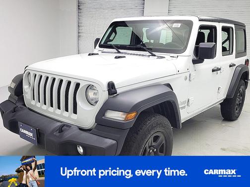 White 2019 Jeep Wrangler Unlimited Sport