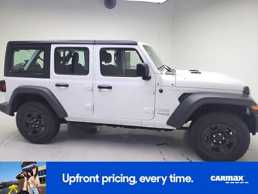 White 2019 Jeep Wrangler Unlimited Sport