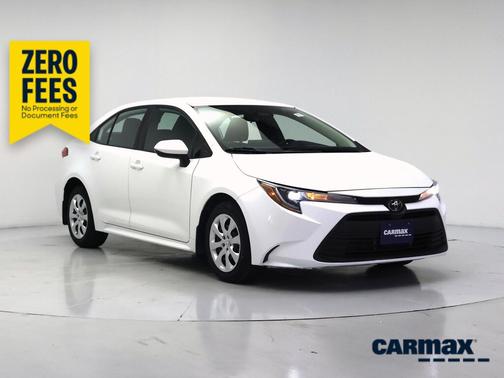 White 2024 Toyota Corolla LE