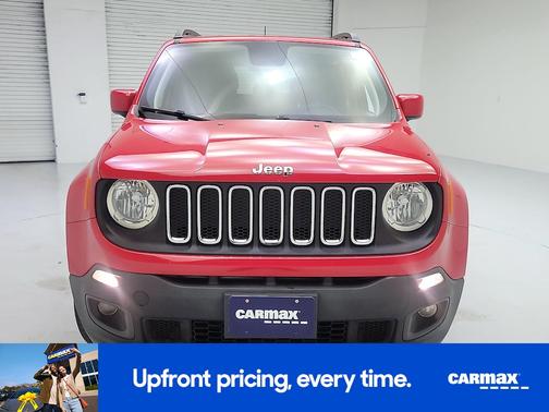 Red 2018 Jeep Renegade Latitude