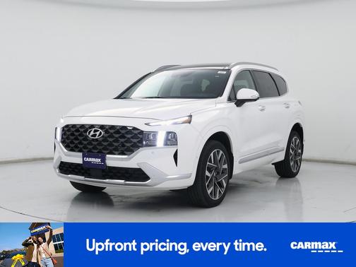 White 2023 Hyundai SANTA FE Calligraphy