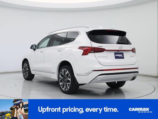 White 2023 Hyundai SANTA FE Calligraphy