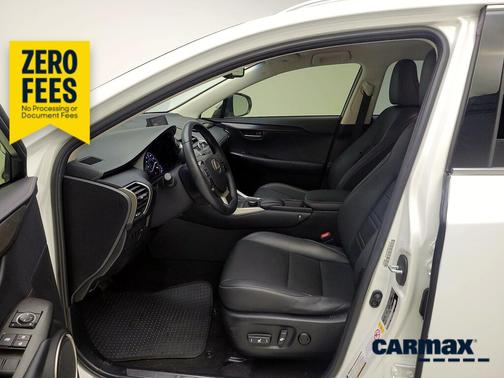 White 2015 Lexus NX 200t