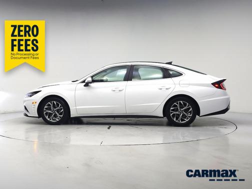 White 2023 Hyundai SONATA SEL