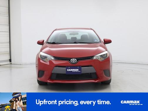 Red 2016 Toyota Corolla LE