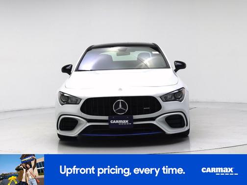 White 2022 Mercedes-Benz AMG CLA 45
