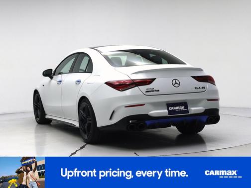 White 2022 Mercedes-Benz AMG CLA 45
