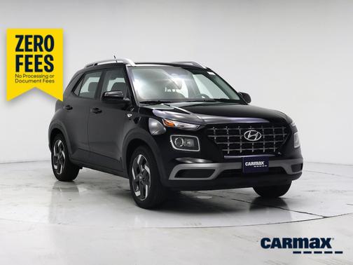 Black 2025 Hyundai VENUE SEL