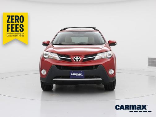 Red 2014 Toyota RAV4 Limited
