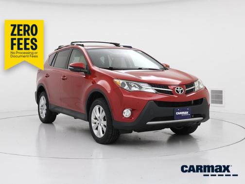 Red 2014 Toyota RAV4 Limited