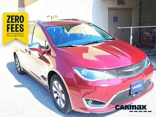Burgundy 2020 Chrysler Pacifica Hybrid Limited