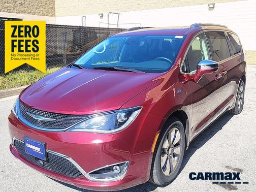 Burgundy 2020 Chrysler Pacifica Hybrid Limited