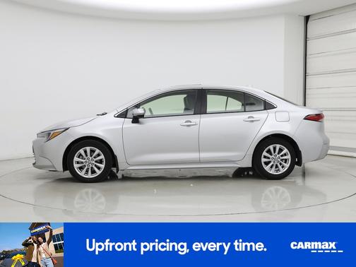 Silver 2026 Toyota Corolla Hybrid XLE