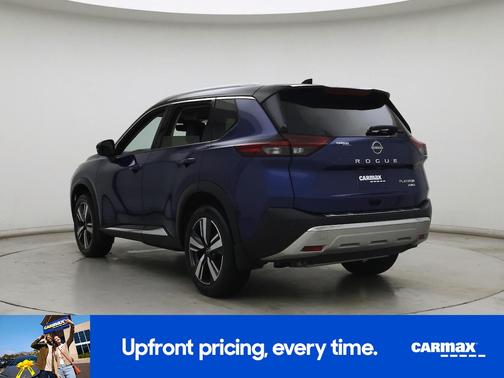 Blue 2023 Nissan Rogue Platinum