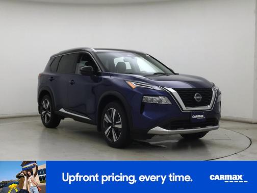 Blue 2023 Nissan Rogue Platinum